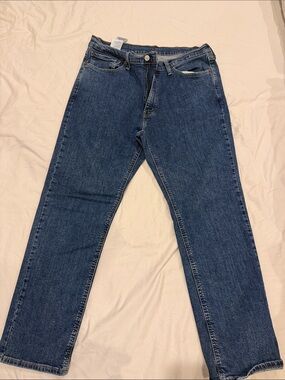 Levi's Men's Dark Blue Straight Jeans